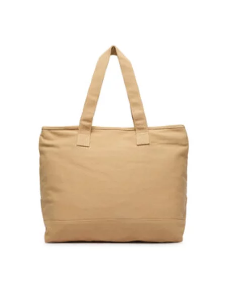 Karl Lagerfeld Pirkinių krepšys Extra große Tote Bag mit Logo smėlio