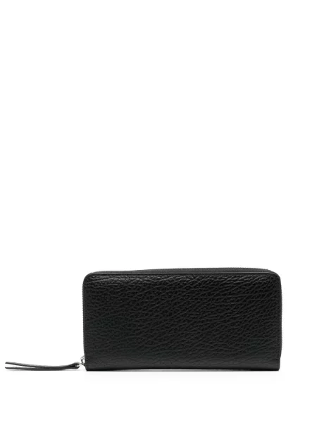 Portofel Maison Margiela din piele negru