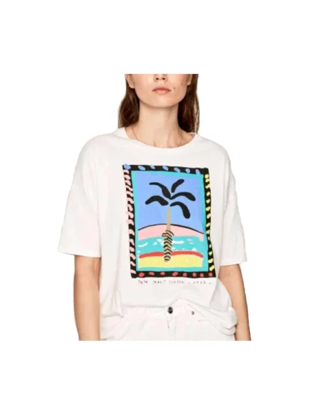 Koszulka Pepe Jeans biała