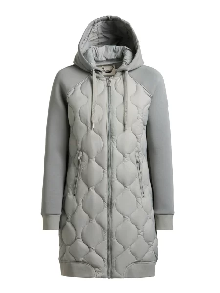 Khujo Palton de primăvară-toamnă Nora pastel verde