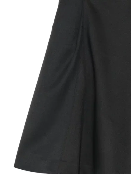 Fustă midi Low Classic clasică evazată negru