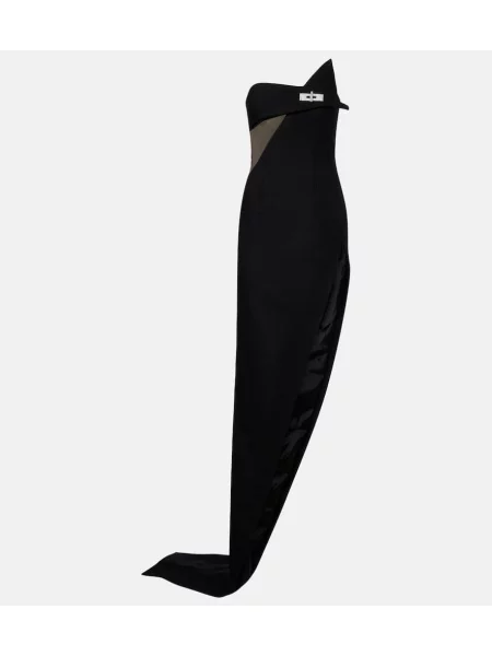 Rochie David Koma de lână negru