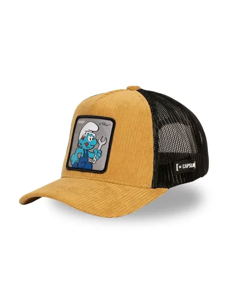 Capslab Kapa s šiltom Rumena rjava