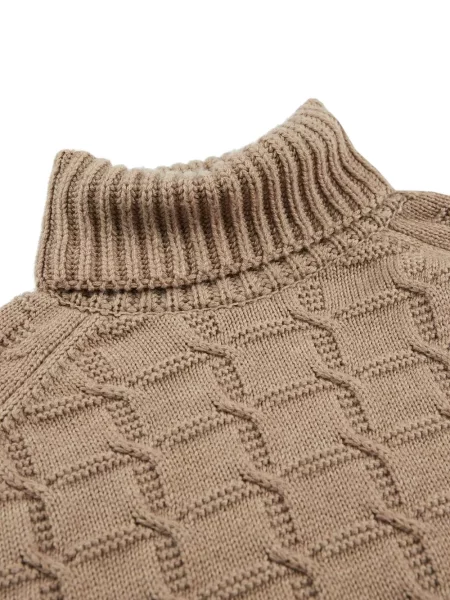 Pulover Zanone de lână maro