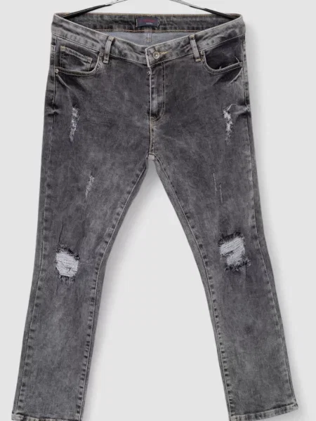 Завужені джинси Ager сірий