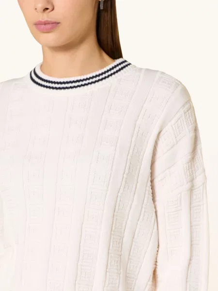 Tommy Jeans Sweter weiss biały