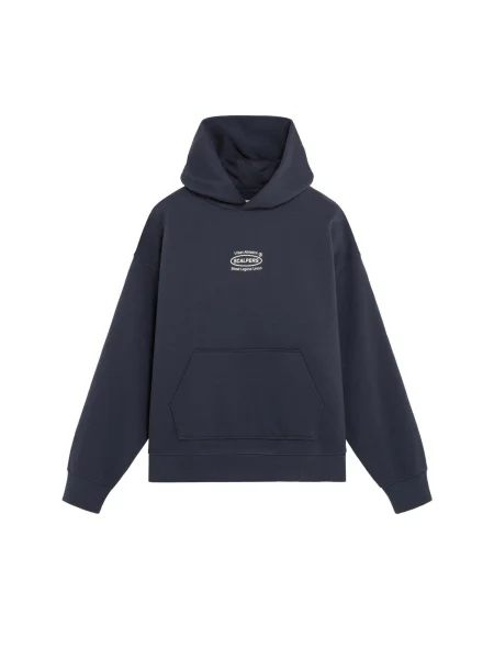 Scalpers Mikina námořnická modř bílá