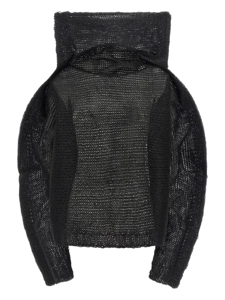 Sweter Issey Miyake czarny