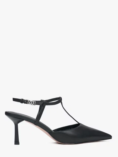 Шкіряні Туфлі та лофери Estro чорний