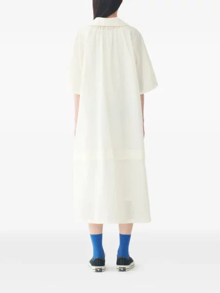 Gulerat scurt rochie midi Tomboy