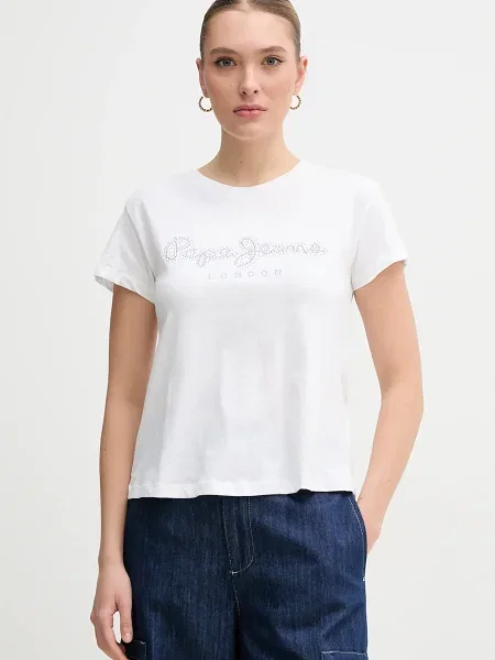 Pepe Jeans tričko RYLEIGH bílé