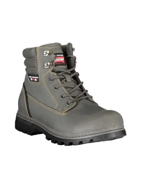 Buty do kostki Carrera o krotszym kroju skórzane szare