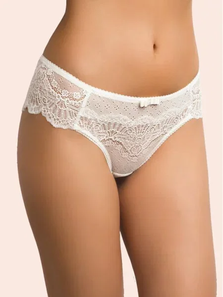 Трусики бразилиана білі