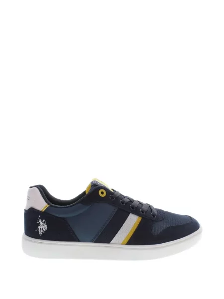 Sneakerși U.s. Polo Assn. din piele de căprioară albastru