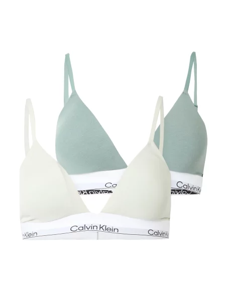 Calvin Klein Underwear Sutien verde alb