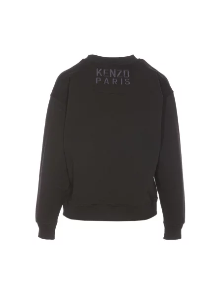 Sweter Kenzo w tygrysie prążki czarny