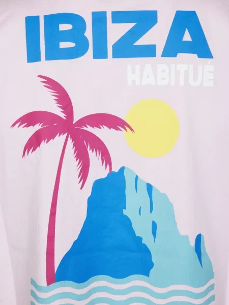 Tricou Mc2 Saint Barth cu imagine roz