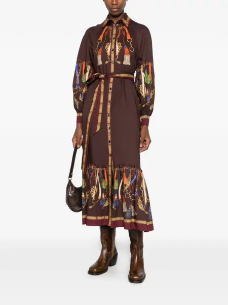 Rochie Etro cu imagine maro