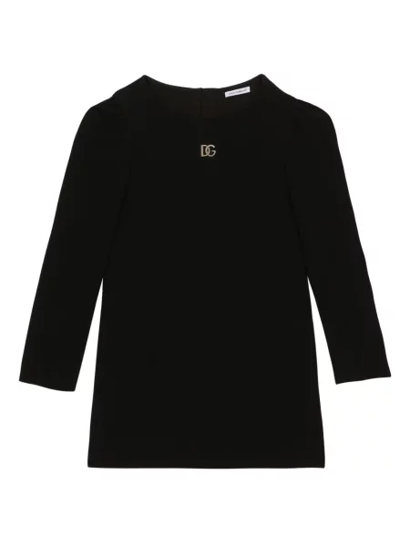 Sukienka dziecięca Dolce And Gabbana czarna