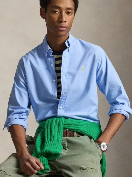 Polo Ralph Lauren Cămașă albastru