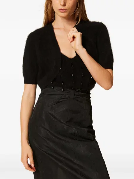 Pulover Twinset de lână negru