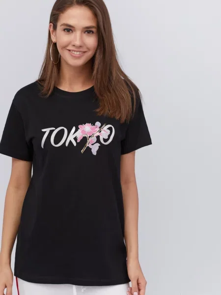 Футболка Yappi черная