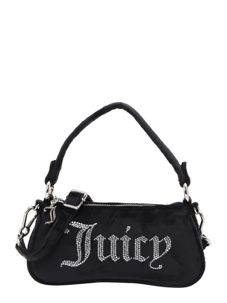 Juicy Couture Ročna torbica Kimberly / srebrna črna