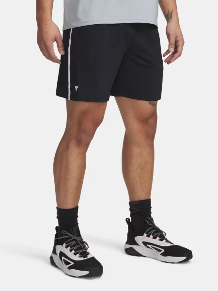 Pantaloni scurți Under Armour plasă scurte negru