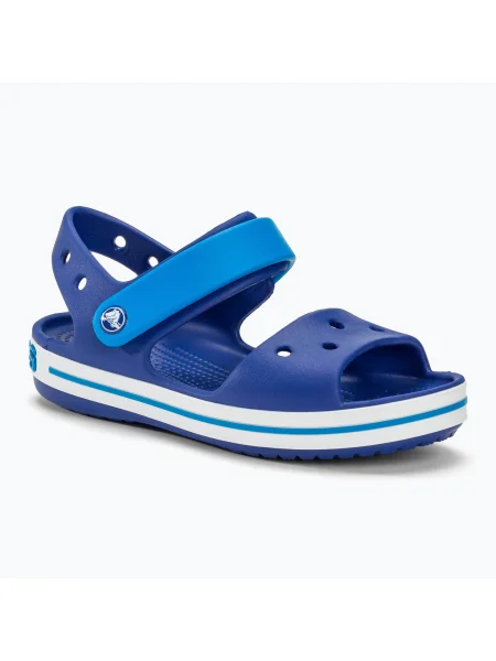 Gyerek szandál Crocs Crockband Kids Sandal cerulean blue/ocean Crocband Sandal Kids kék