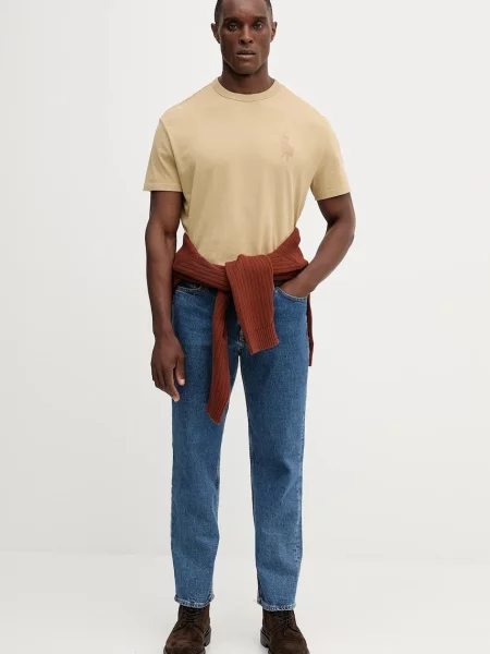 Однотонная футболка Polo Ralph Lauren
