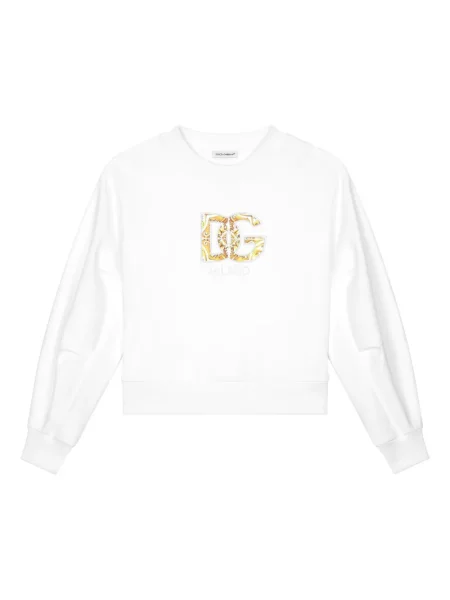 Bluza dziecięca Dolce And Gabbana biała
