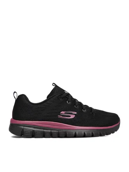 Sneakersy Skechers C-GRACEFUL BKMV čierna