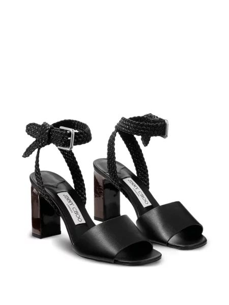 Sandale Jimmy Choo țesuți negru