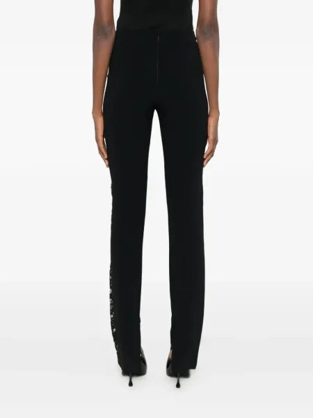 Leggings Stella Mccartney din dantelă negru