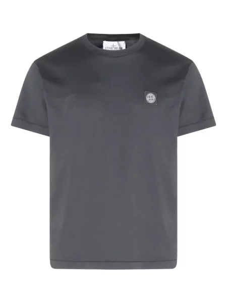 Tricou Stone Island cu strasuri gri