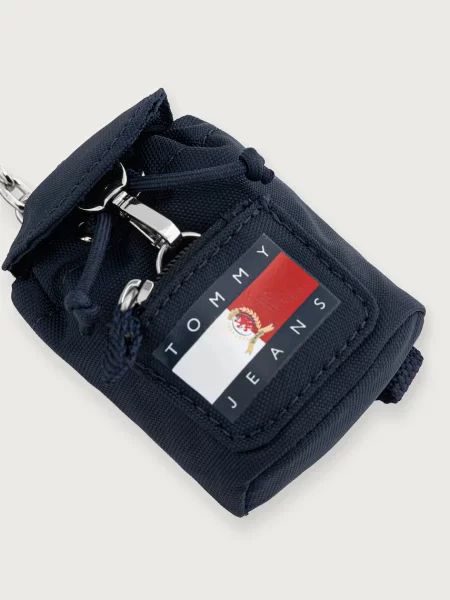 Tommy Jeans obesek za ključe bela