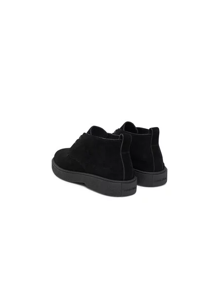 Calvin Klein Superge Text Rubber Desert Boot Su črna
