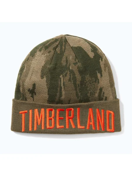 Pălărie pentru bărbați Timberland Camo Jacquard frunză verde