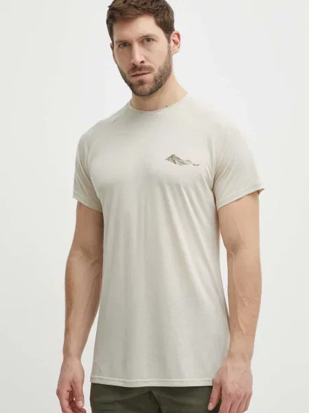 Sportovní tričko Viking Likelo s potiskem béžová