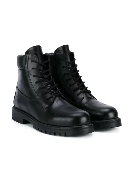 Botine Valentino Garavani cu imagine negru