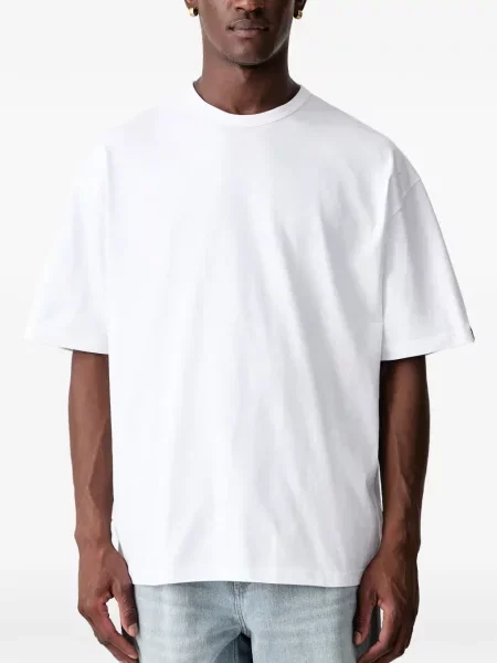 Scurt tricou Neighborhood cu imagine alb