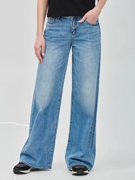 Джинси Armani Exchange блакитні