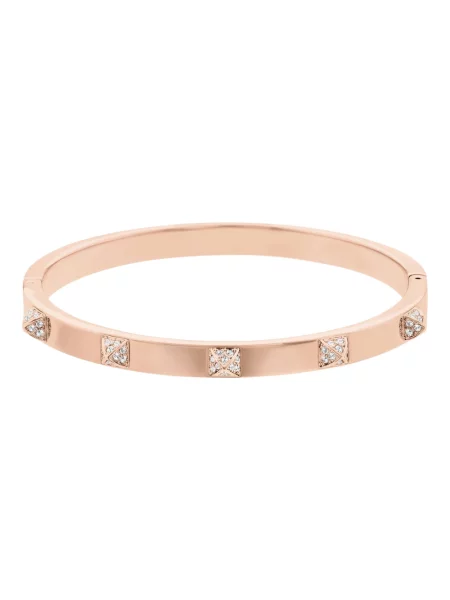 Bransoletka Swarovski różowa