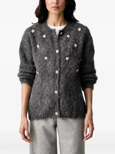 Cardigan Silvian Heach tricotate gri