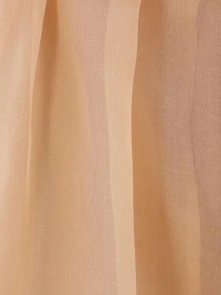 Spodnie Max Mara z organzy brązowe