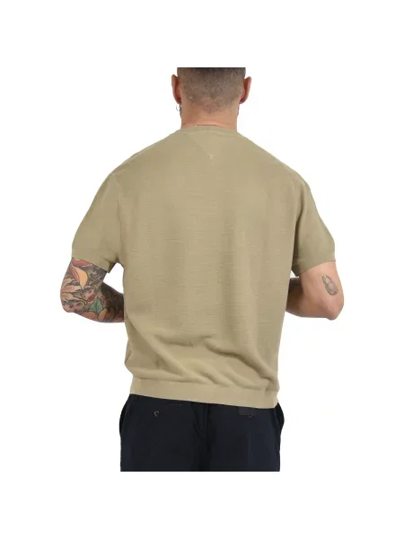 Tricou Tommy Hilfiger bej