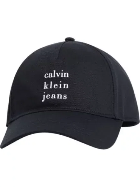 Calvin Klein Jeans Kšiltovka Seasonal Printed černá