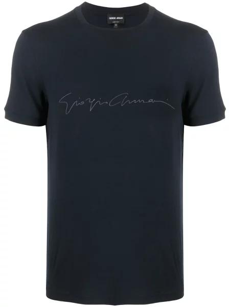 Tricou Giorgio Armani albastru