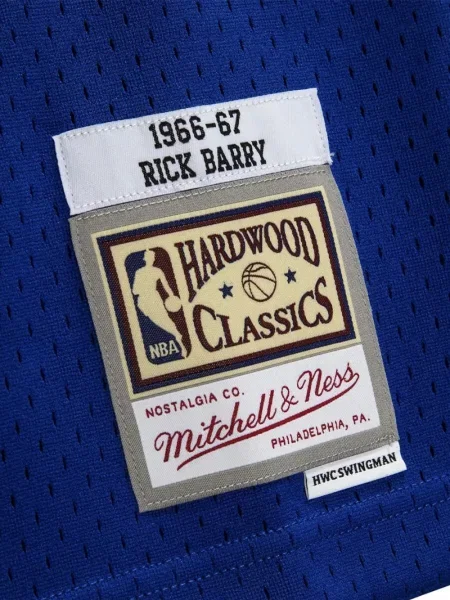 Елек Mitchell & Ness от джърси синьо
