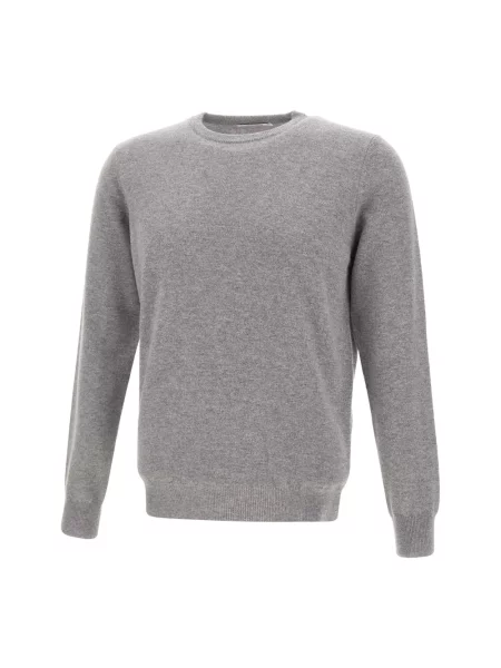 Sweter Kangra z kaszmiru szary